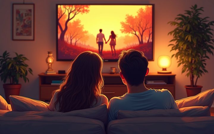 What are the top romantic films to watch tonight?